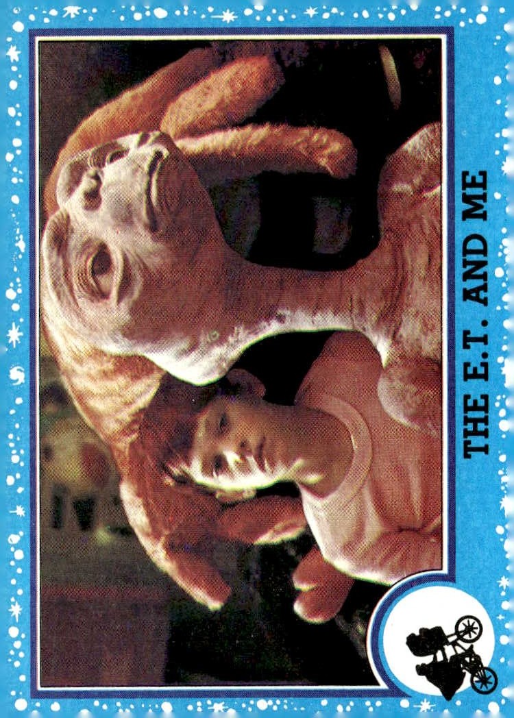 1982 Topps E.T. The E.T. And Me graded slab