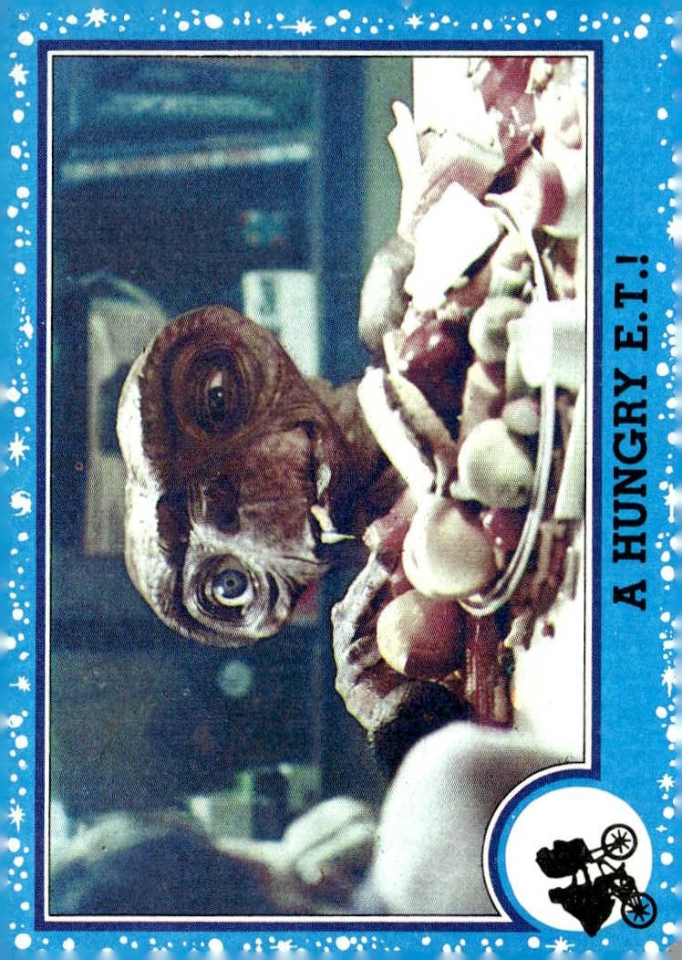 1982 Topps E.T. A Hungry E.T.! graded slab