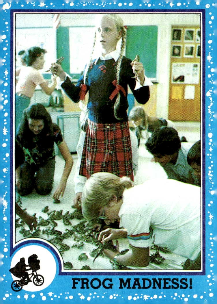 1982 Topps E.T. Frog Madness! graded slab
