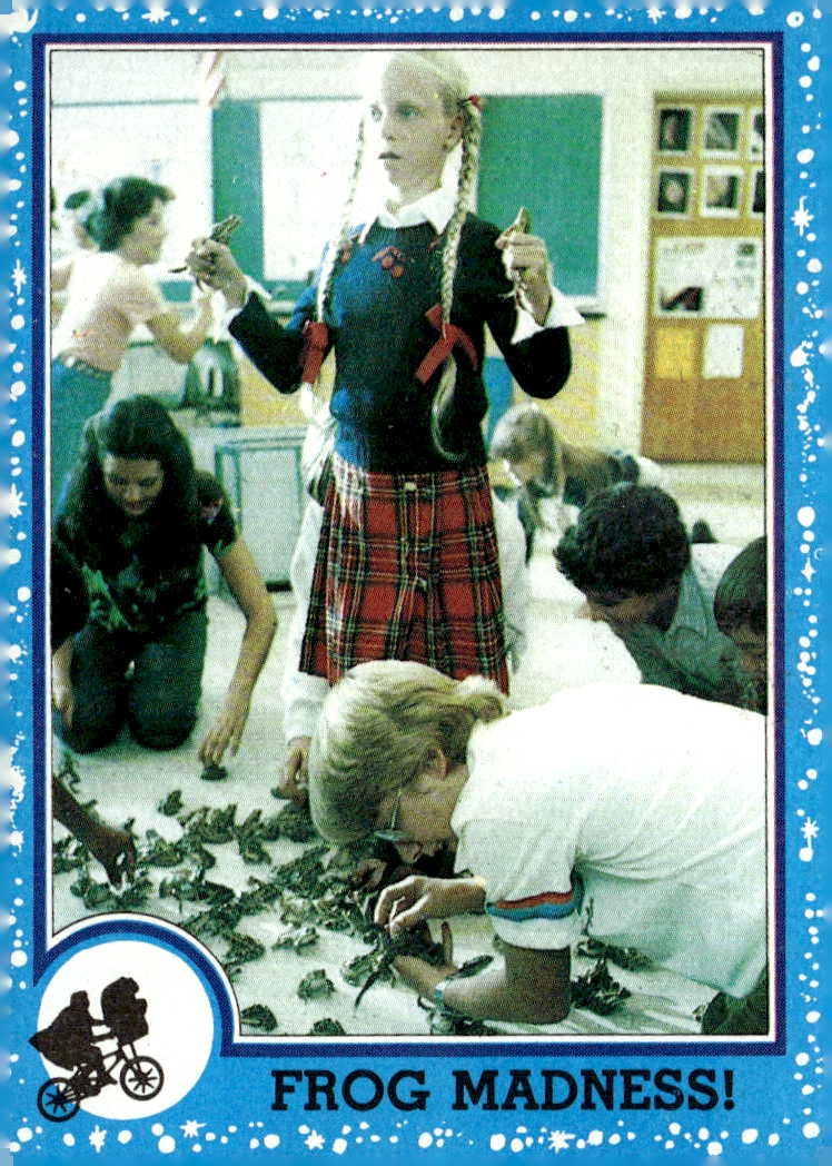 1982 Topps E.T. Frog Madness! graded slab