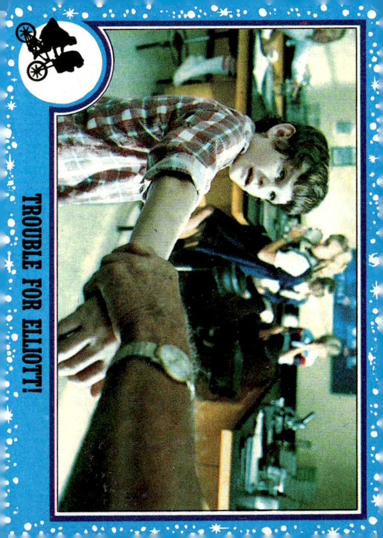 1982 Topps E.T. Trouble For Elliott! graded slab