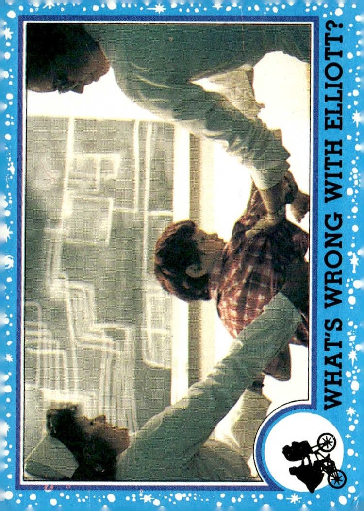 1982 Topps E.T. What'S Wrong With Elliott? graded slab