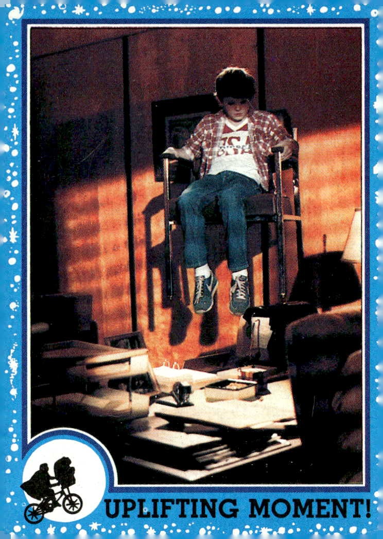 1982 Topps E.T. Uplifting Moment graded slab