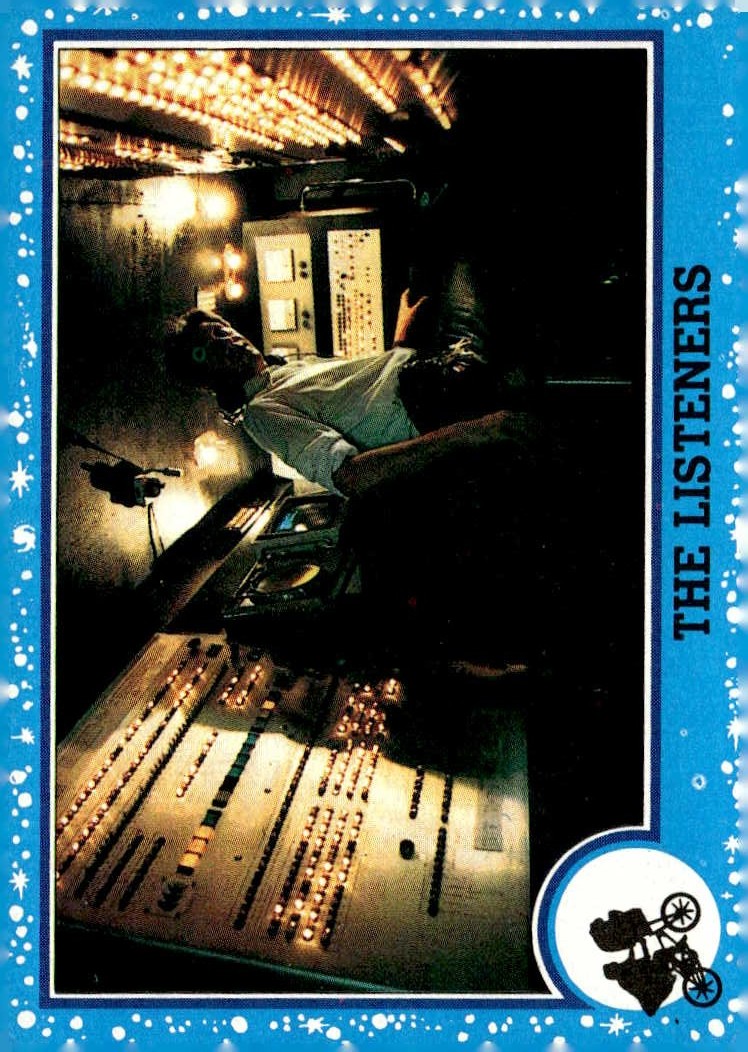 1982 Topps E.T. The Listeners graded slab