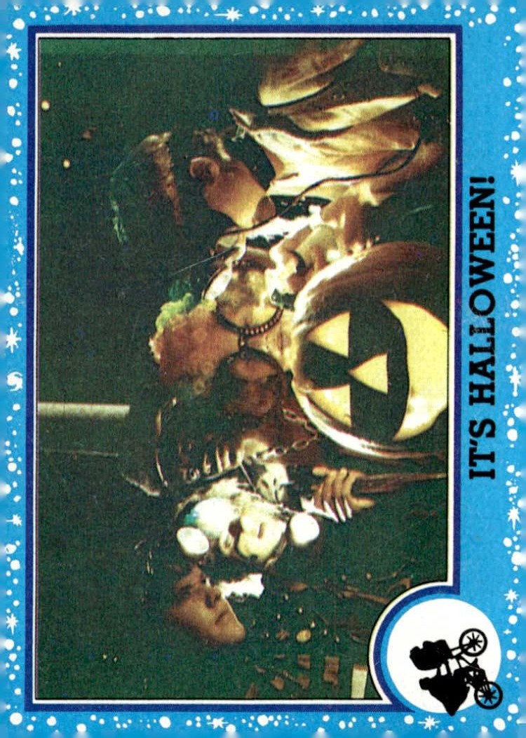 1982 Topps E.T. It'S Halloween! graded slab