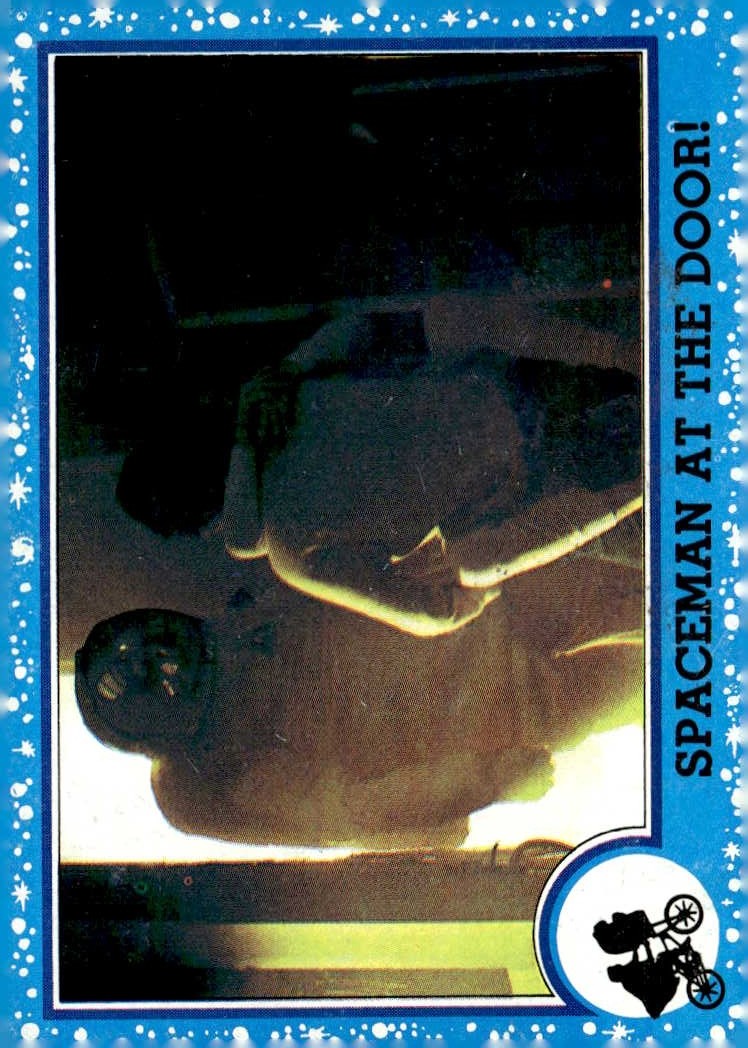 1982 Topps E.T. Spaceman At The Door! graded slab