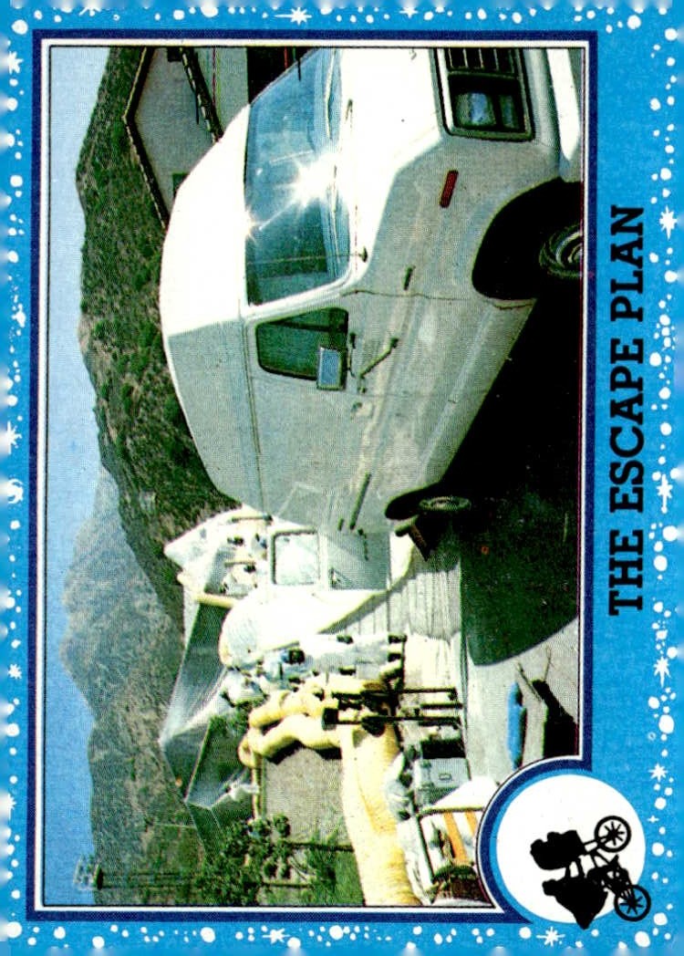 1982 Topps E.T. The Escape Plan graded slab