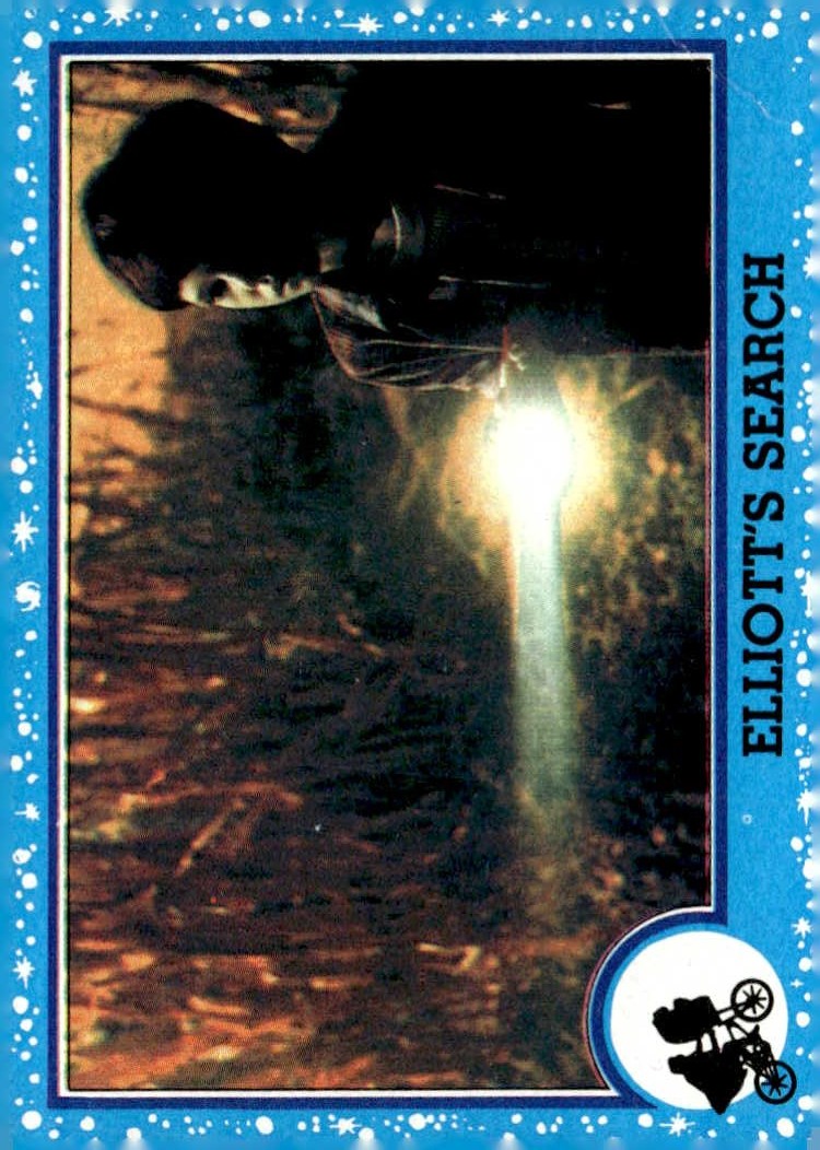 1982 Topps E.T. Elliott'S Search graded slab