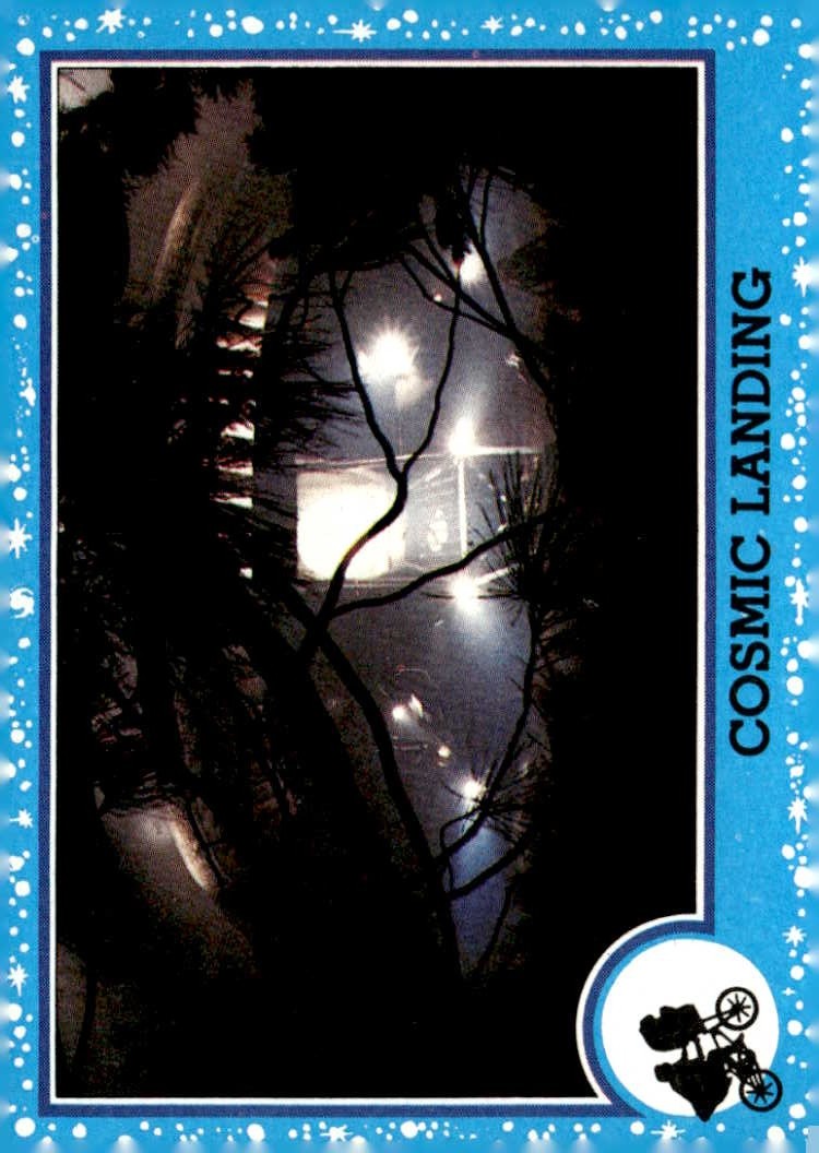1982 Topps E.T. Cosmic Landing graded slab