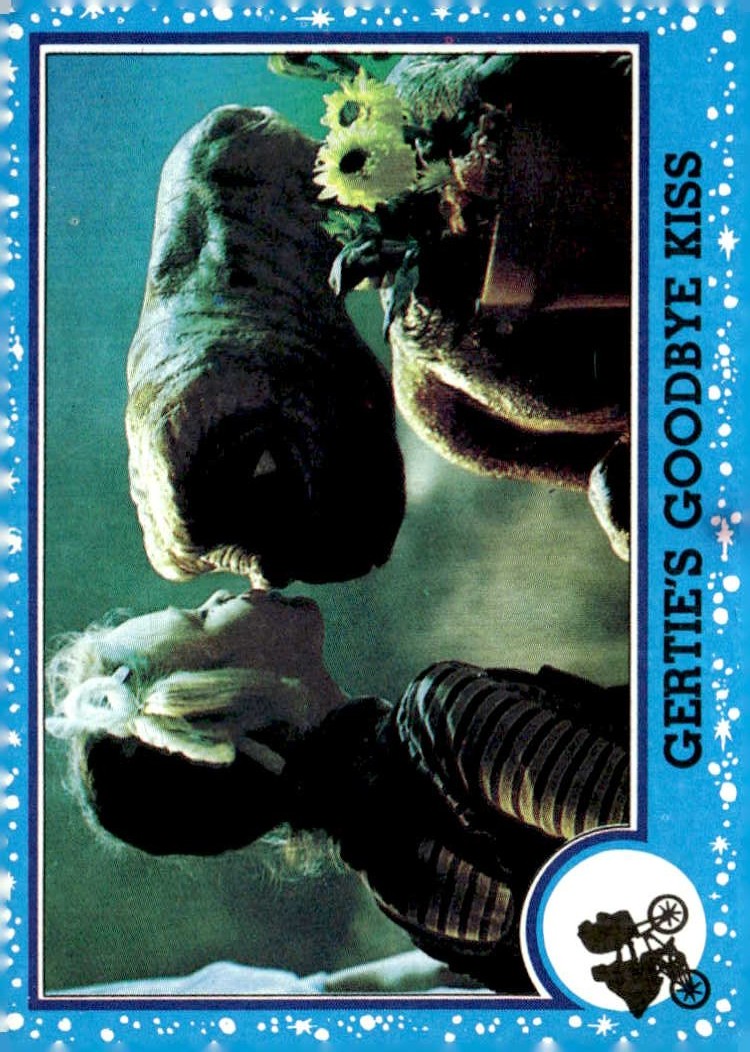 1982 Topps E.T. Gertie'S Goodbye Kiss graded slab