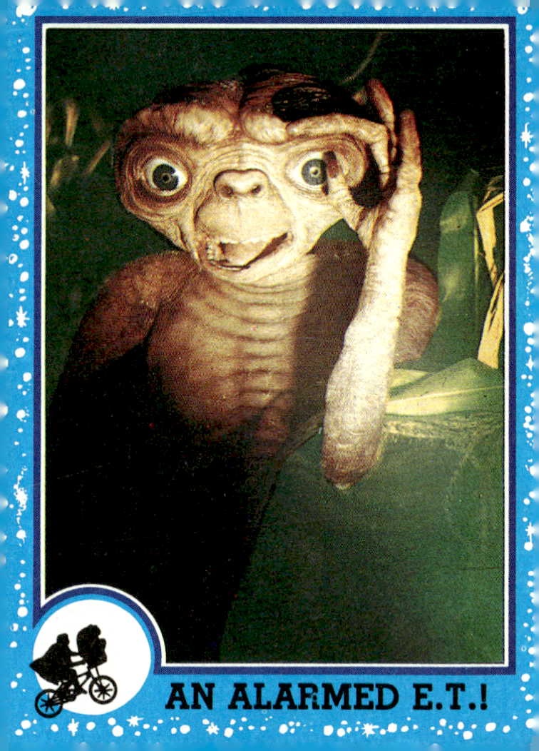 1982 Topps E.T. An Alarmed E.T.! graded slab