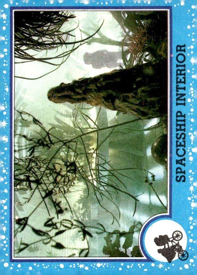 1982 Topps E.T. Spaceship Interior graded slab