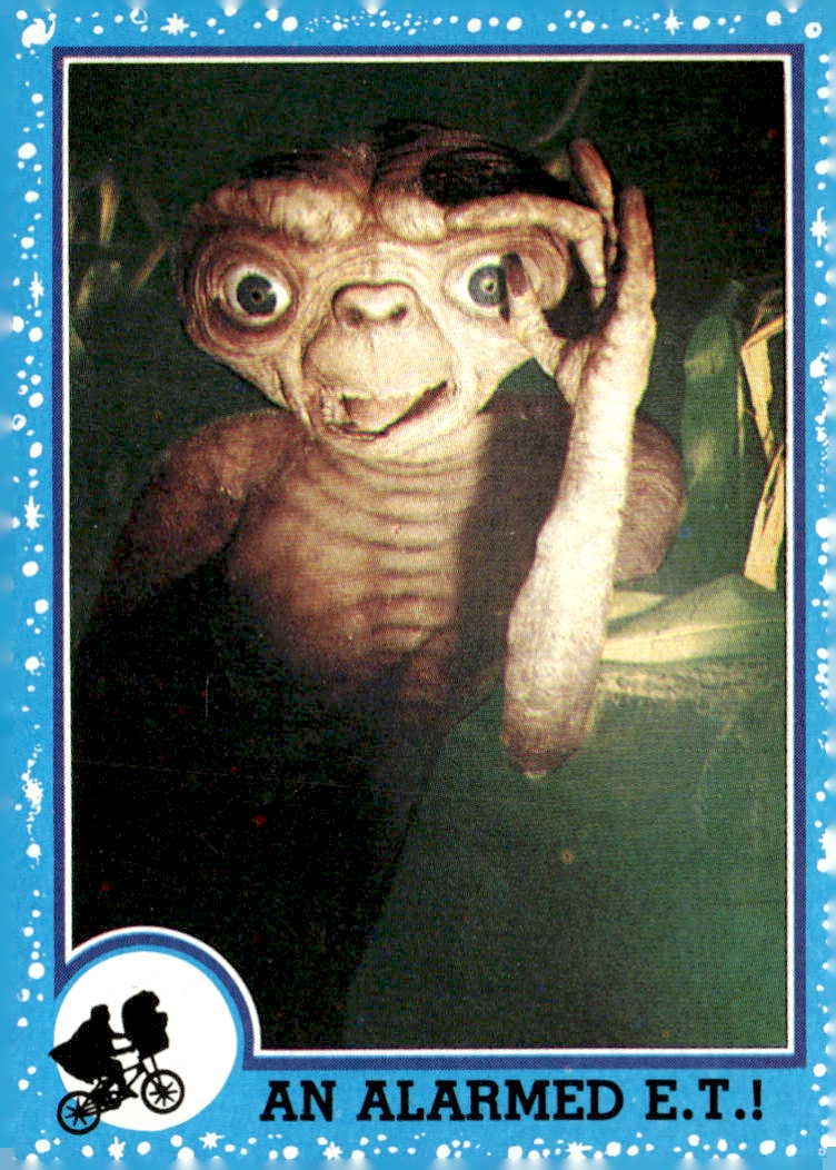 1982 Topps E.T. An Alarmed E.T.! graded slab