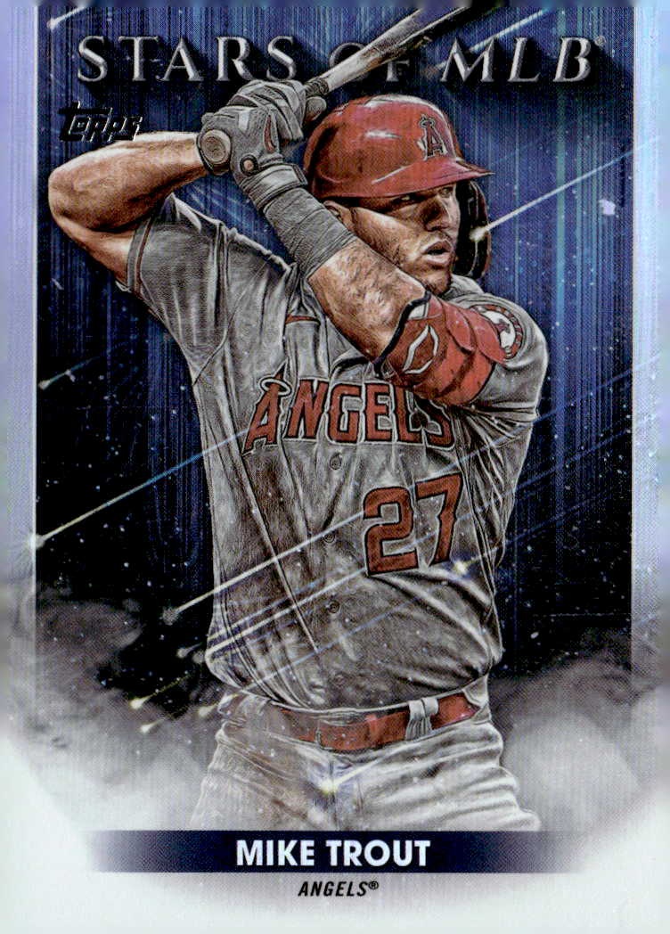 2022 Topps Mike Trout graded slab