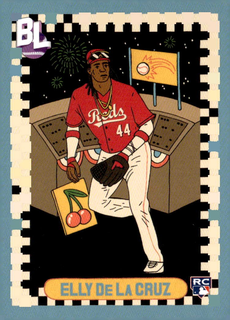 2024 Topps Big League Elly De La Cruz graded slab