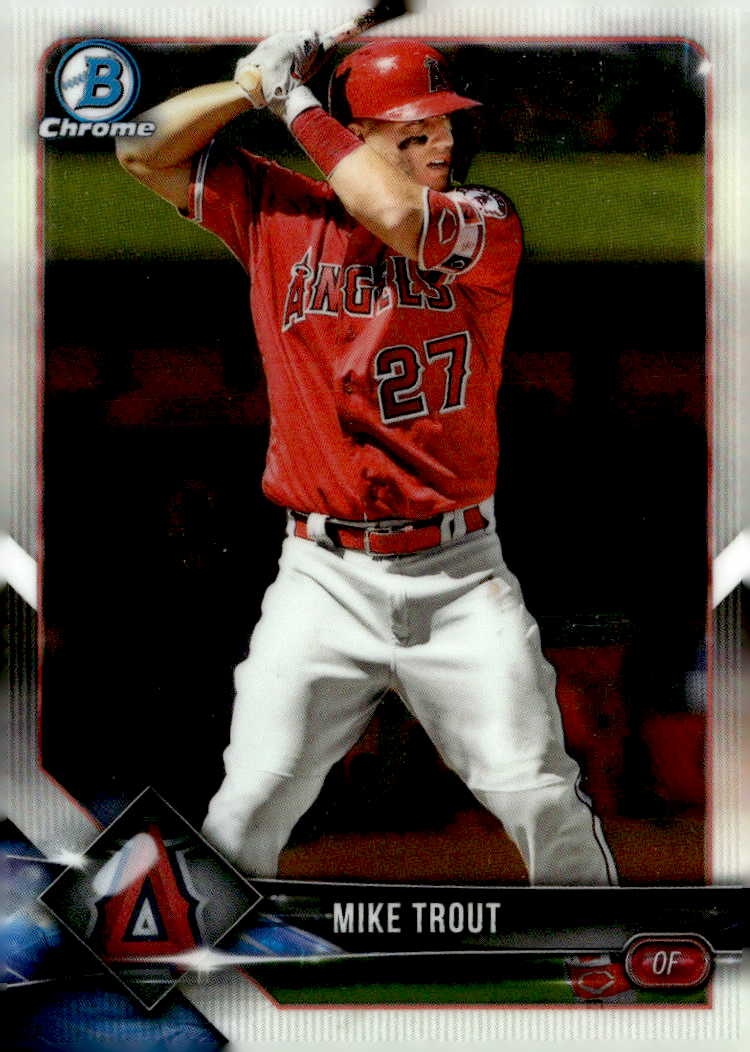 Mike Trout graded slab