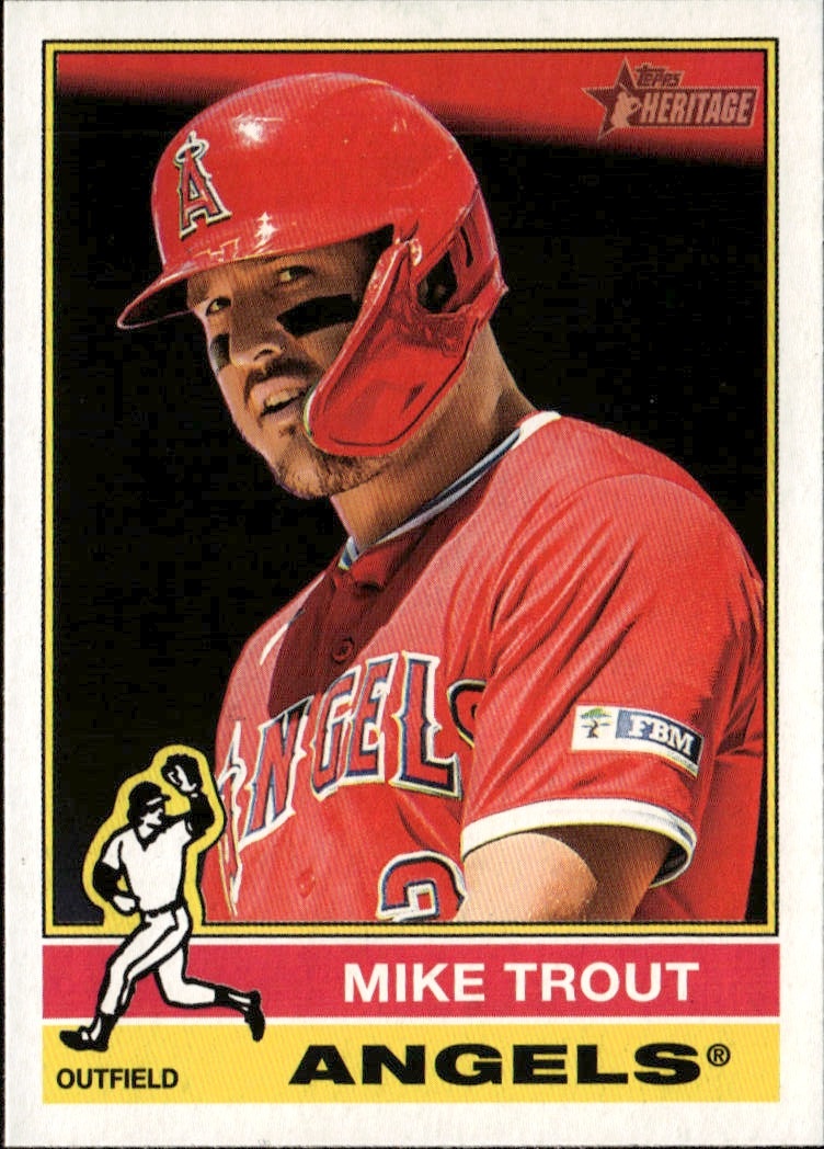 Mike Trout graded slab