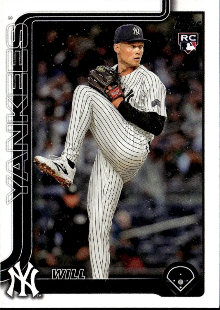 2025 Topps Will Warren graded slab