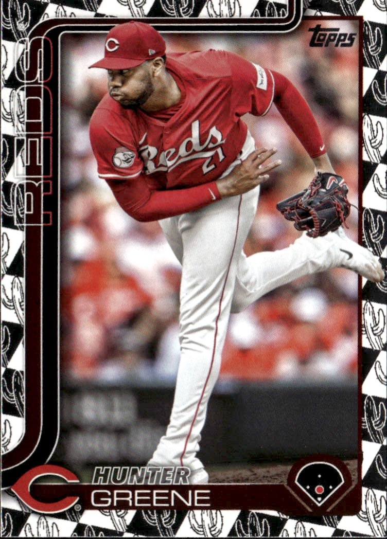 2025 Topps Hunter Greene graded slab