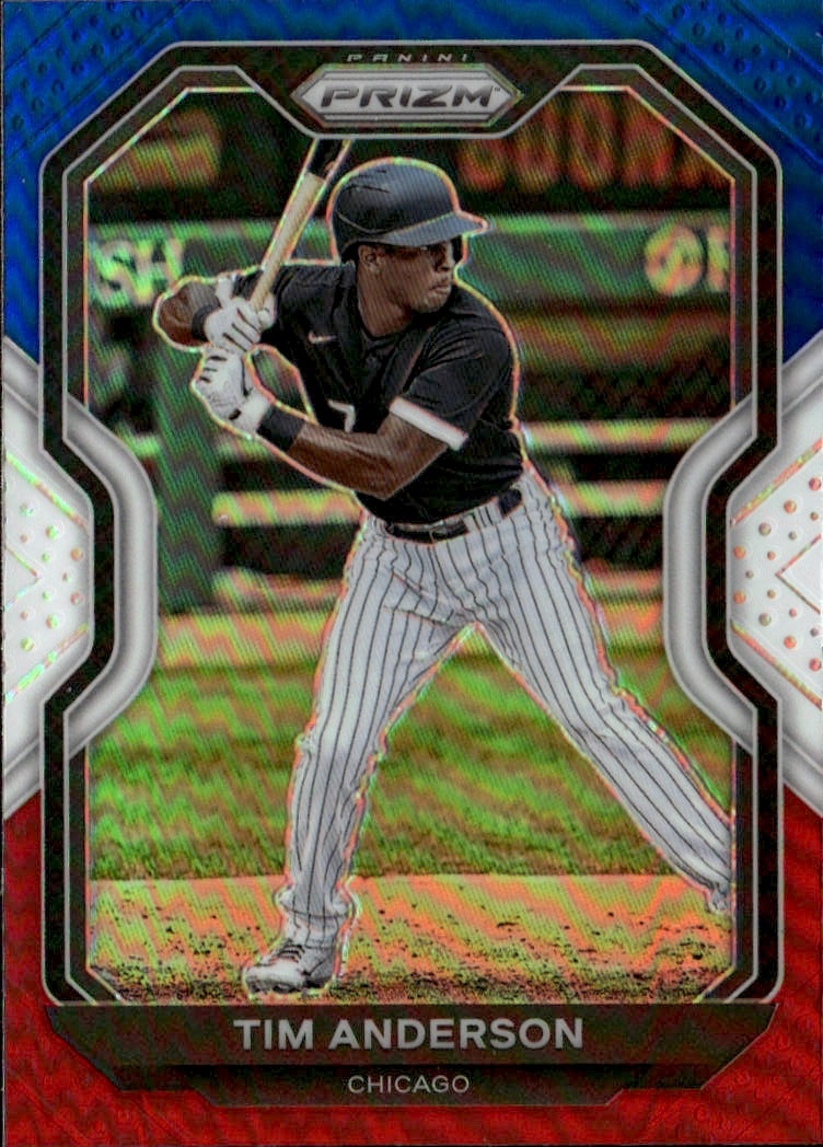 2021 Prizm Tim Anderson graded slab