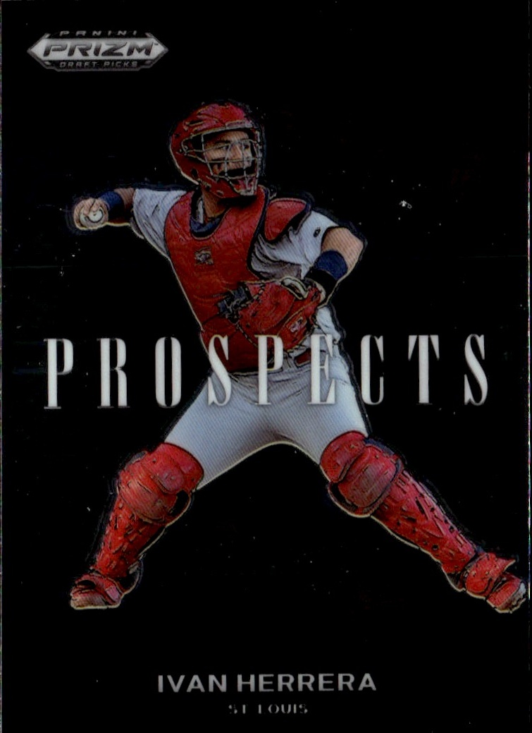 2021 Prizm Draft Picks Ivan Herrera graded slab