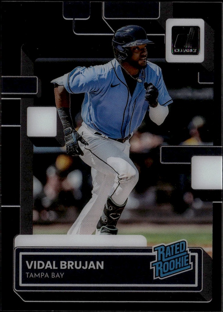 2022 Clearly Donruss Vidal Brujan graded slab