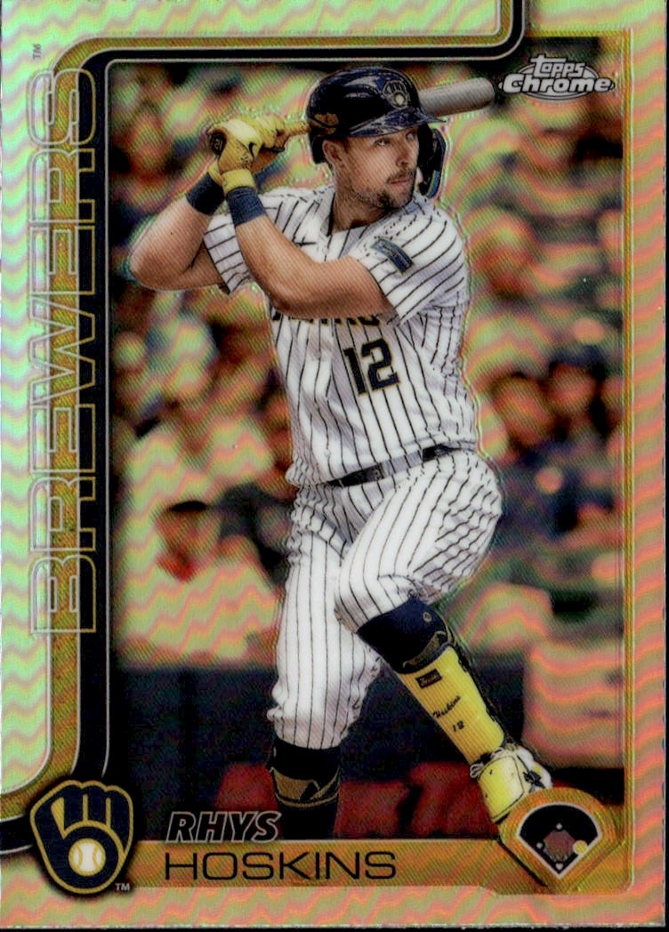 2025 Topps Chrome Rhys Hoskins graded slab