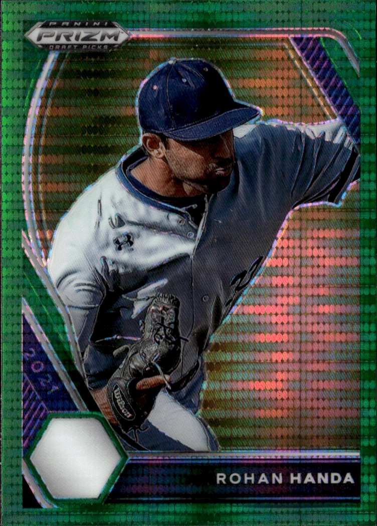 2021 Prizm Draft Picks Rohan Handa graded slab