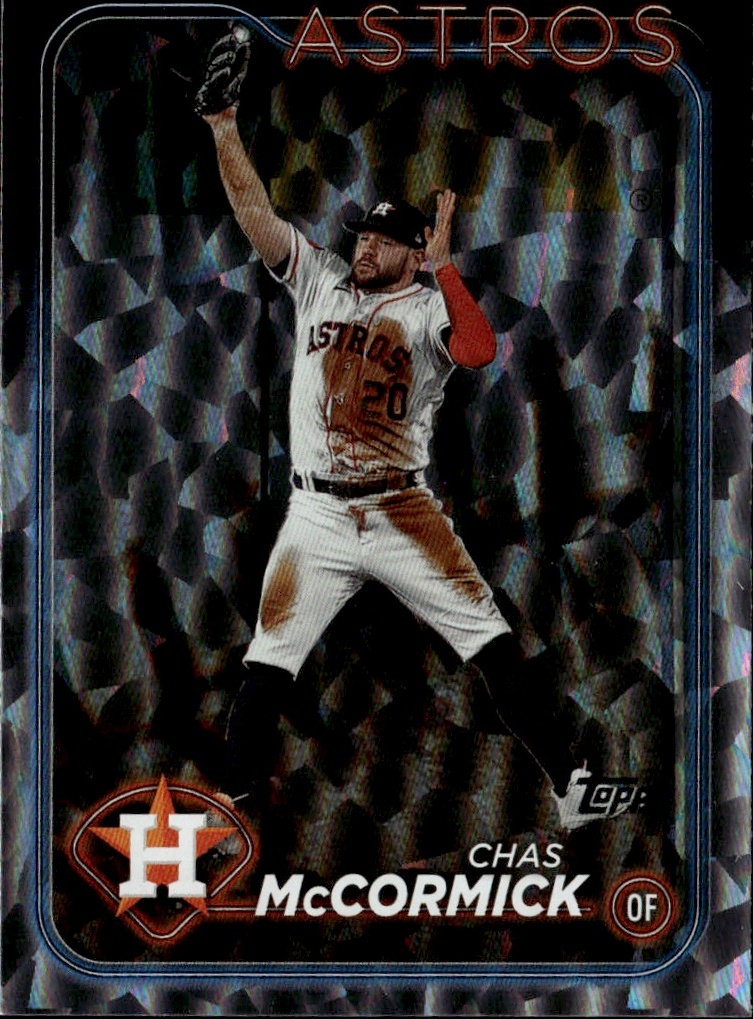 2024 Topps Chas McCormick graded slab
