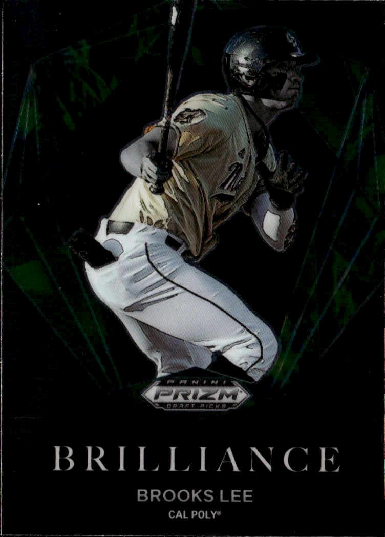 2022 Prizm Draft Picks Brooks Lee graded slab