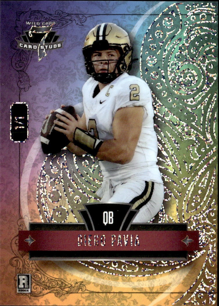 2026 Wild Card Diego Pavia graded slab