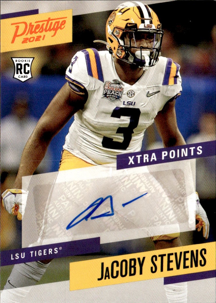 2021 Chronicles Jacoby Stevens graded slab