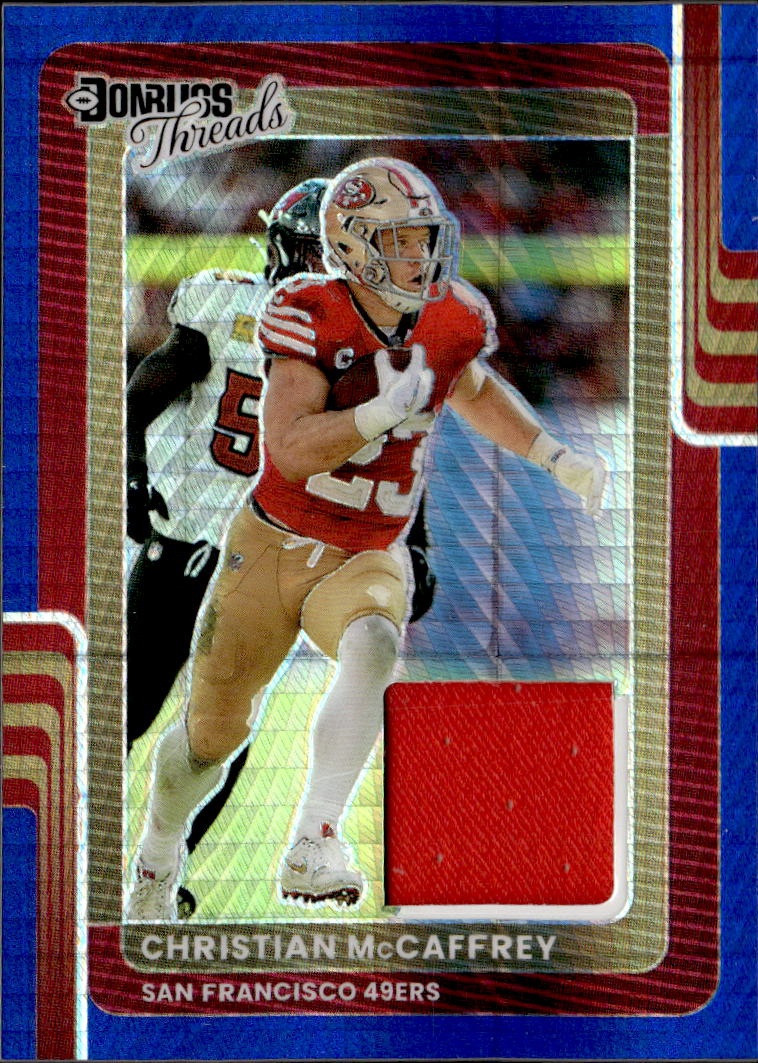 2025 Donruss Optic Christian McCaffrey graded slab