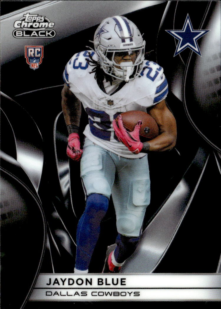 2025 Topps Chrome Black Jaydon Blue graded slab