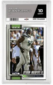 2026 TOPPS #129 BYRON MURPHY II MPE 10 GEM/MT — graded card up for auction