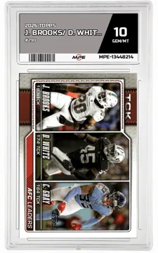 2026 TOPPS #290 J. BROOKS/ D. WHITE/ C. GRAY MPE 10 GEM/MT — graded card up for auction