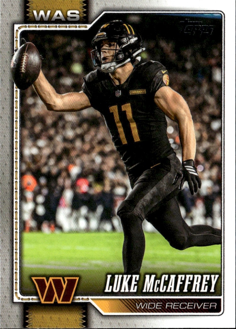 2026 Topps Luke McCaffrey graded slab