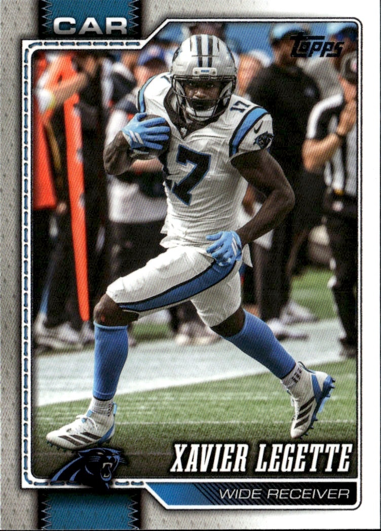 2026 Topps Xavier Legette graded slab
