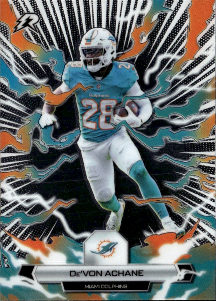 2025 Topps Resurgence De’Von Achane graded slab