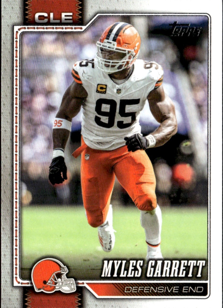 2026 Topps Myles Garrett graded slab