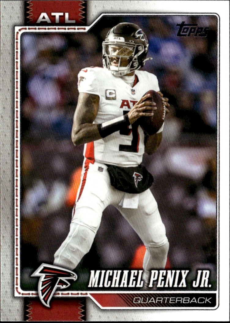 2026 Topps Michael Penix Jr. graded slab