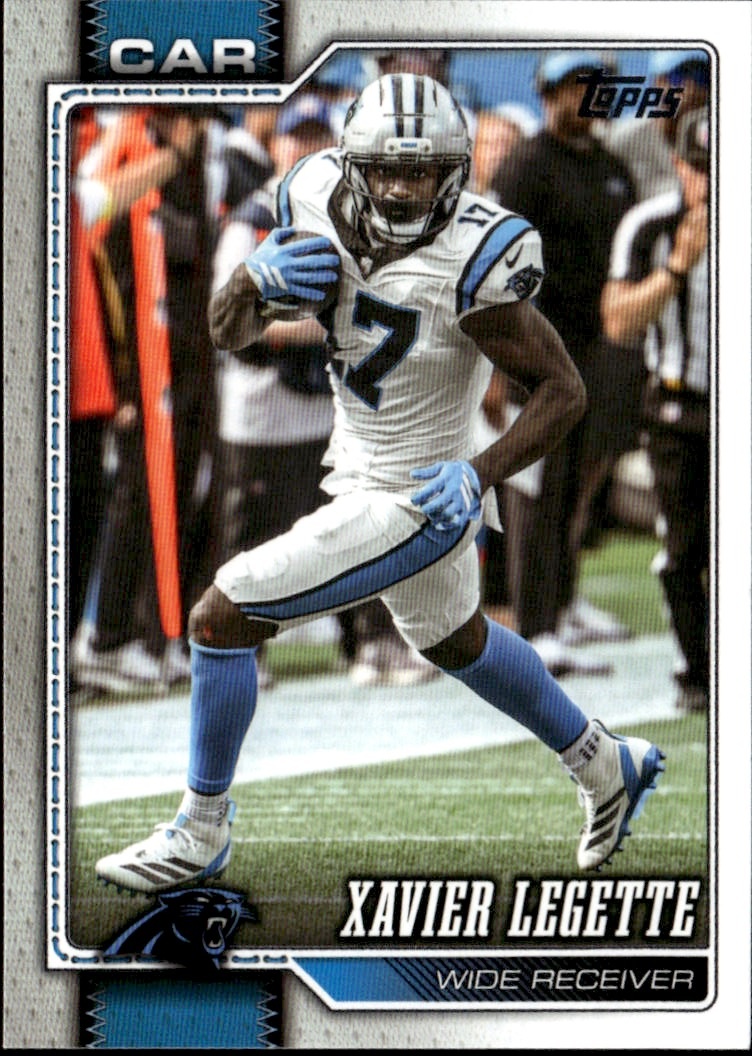 2026 Topps Xavier Legette graded slab