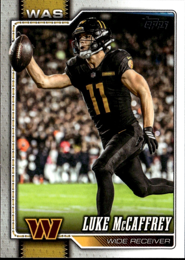 Luke McCaffrey graded slab