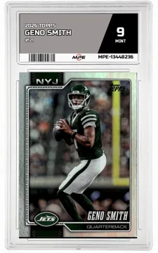 2026 TOPPS #121 GENO SMITH MPE 9 MINT — graded card up for auction