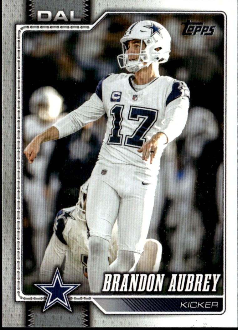 2026 Topps Brandon Aubrey graded slab