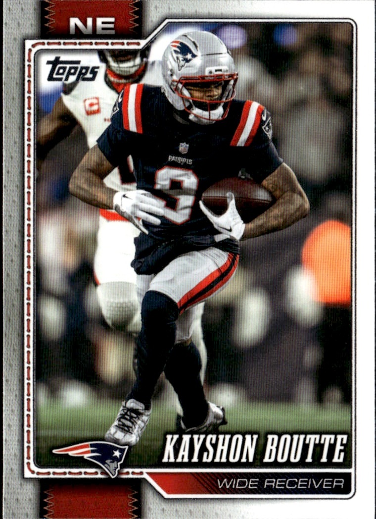 2026 Topps Kayshon Boutte graded slab