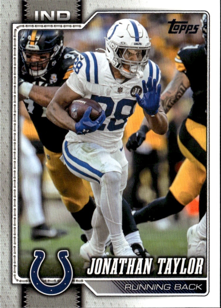 2026 Topps Jonathan Taylor graded slab