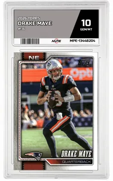 2026 TOPPS #136 DRAKE MAYE MPE 10 GEM/MT — graded card up for auction
