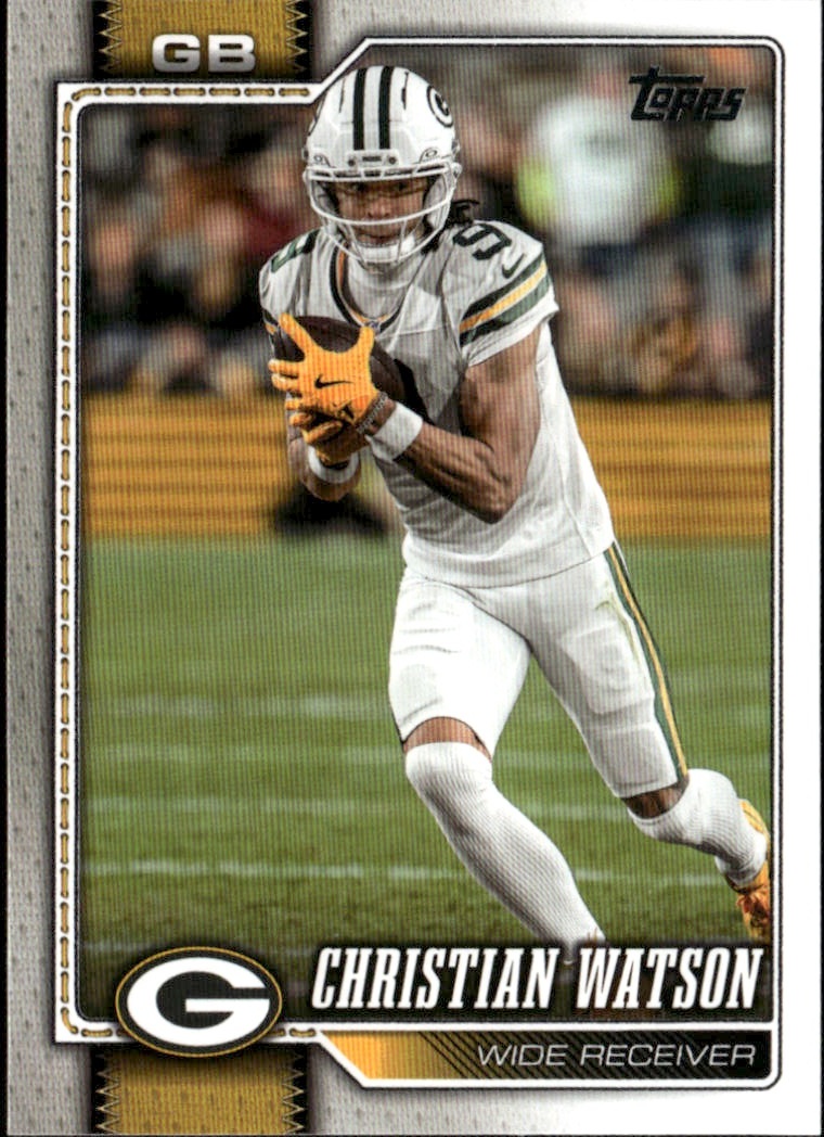 2026 Topps Christian Watson graded slab