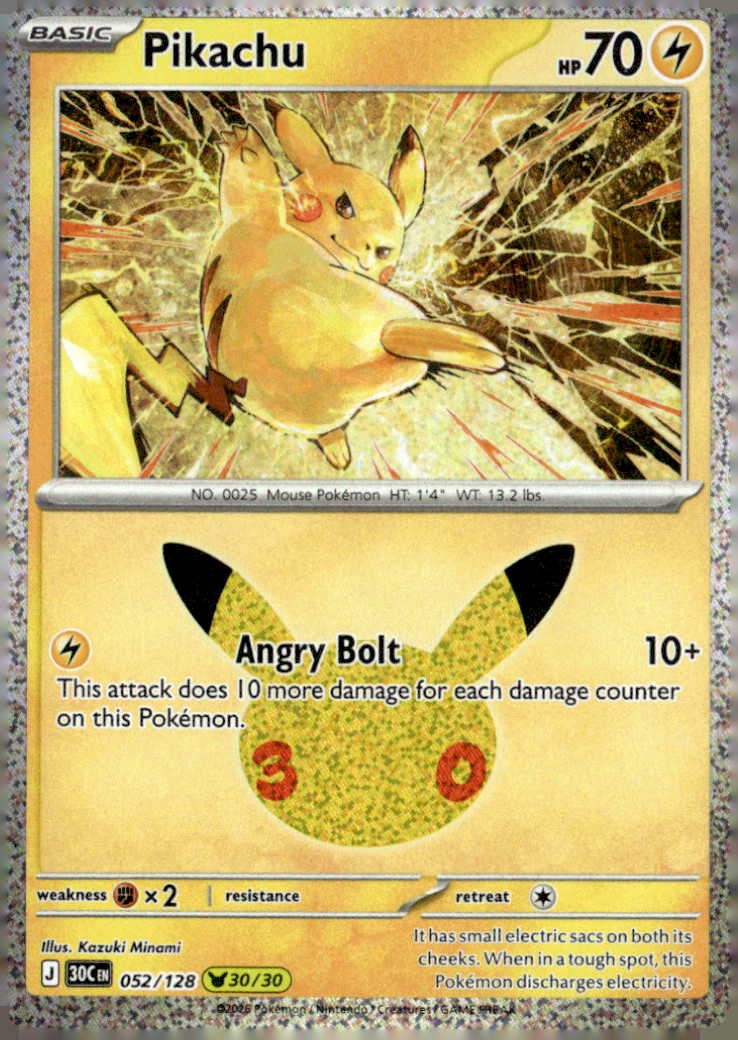 Pikachu graded slab